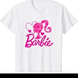 Youth medium girls Barbie tshirt / top